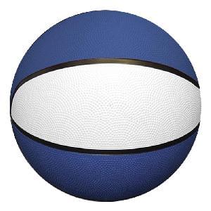 7" Rubber Basketballs (Mid‑Size) - Blank, Shipped Deflated