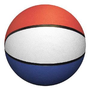7" Rubber Basketballs (Mid‑Size) - Blank, Shipped Deflated